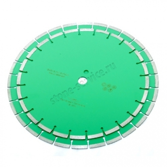 диск сегментный д.400*25,4 (40*3,6*10)мм | 27z/свежий бетон/wet/dry diamaster